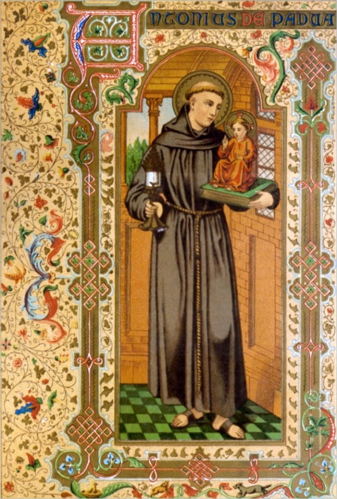 Saint'Antoine de Padoue dans images sacrée 1501955628